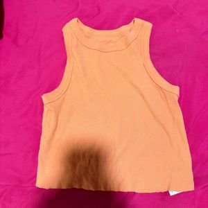 coral pink tank top